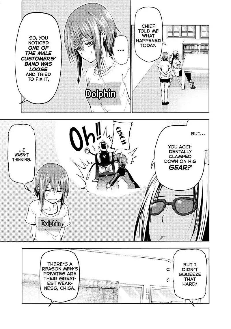 Grand Blue Manga Chapter 55 page 5 - Girl Talk scene