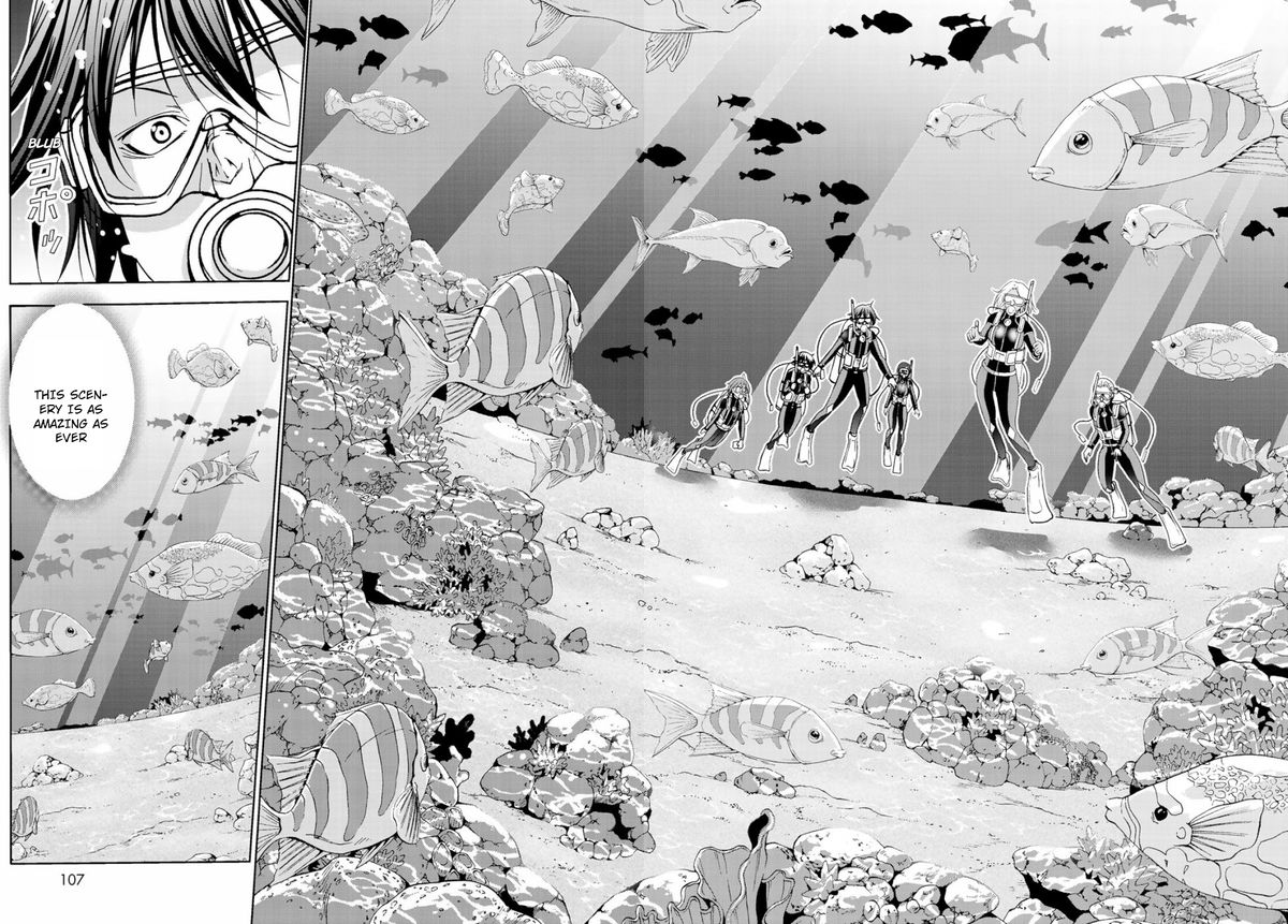 Grand Blue Manga Chapter 56 page 28 - Fun Dive scene