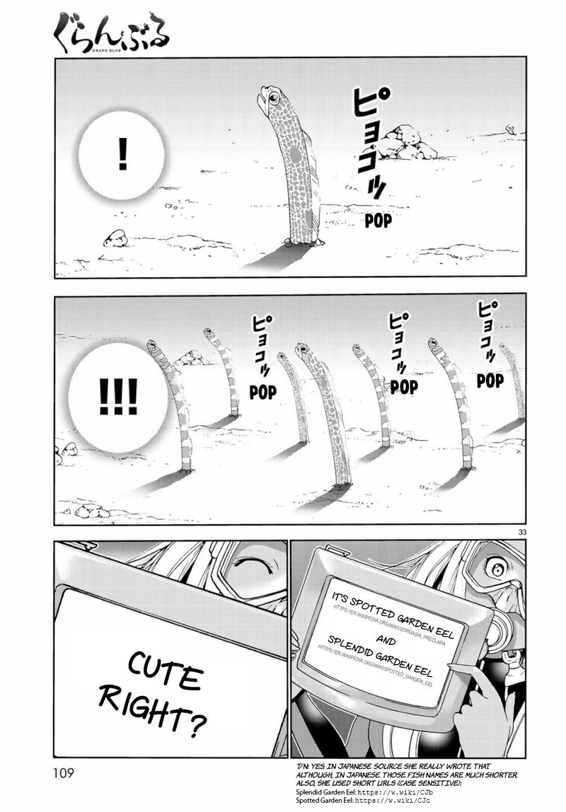 Grand Blue Manga Chapter 56 page 30 - Fun Dive scene