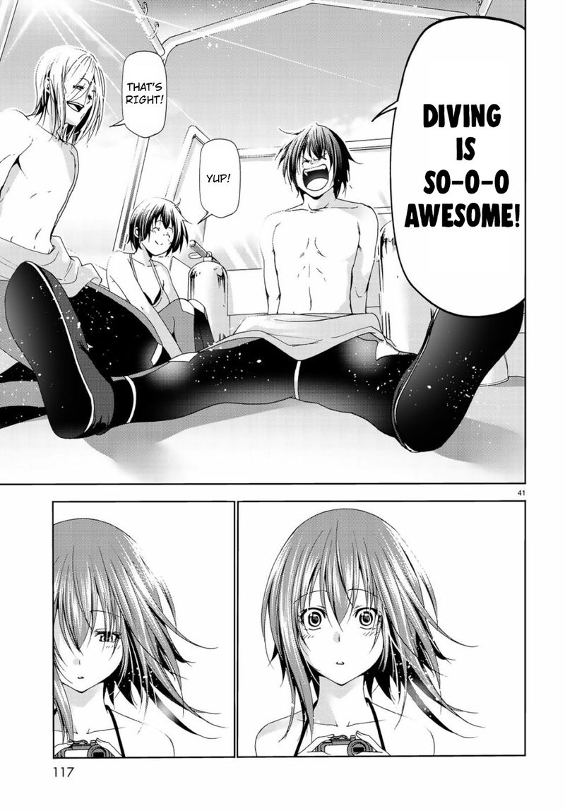 Grand Blue Manga Chapter 56 page 37 - Fun Dive scene