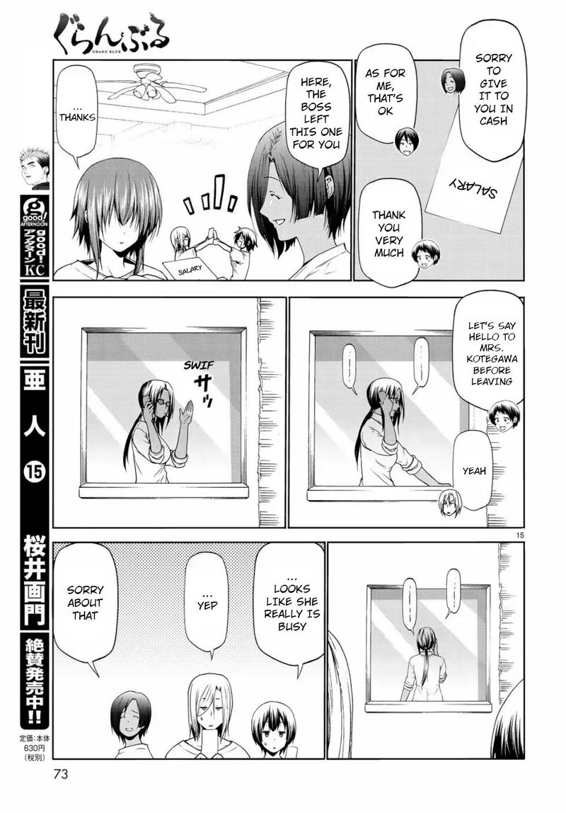 Grand Blue Manga Chapter 57 page 15 - Mom scene