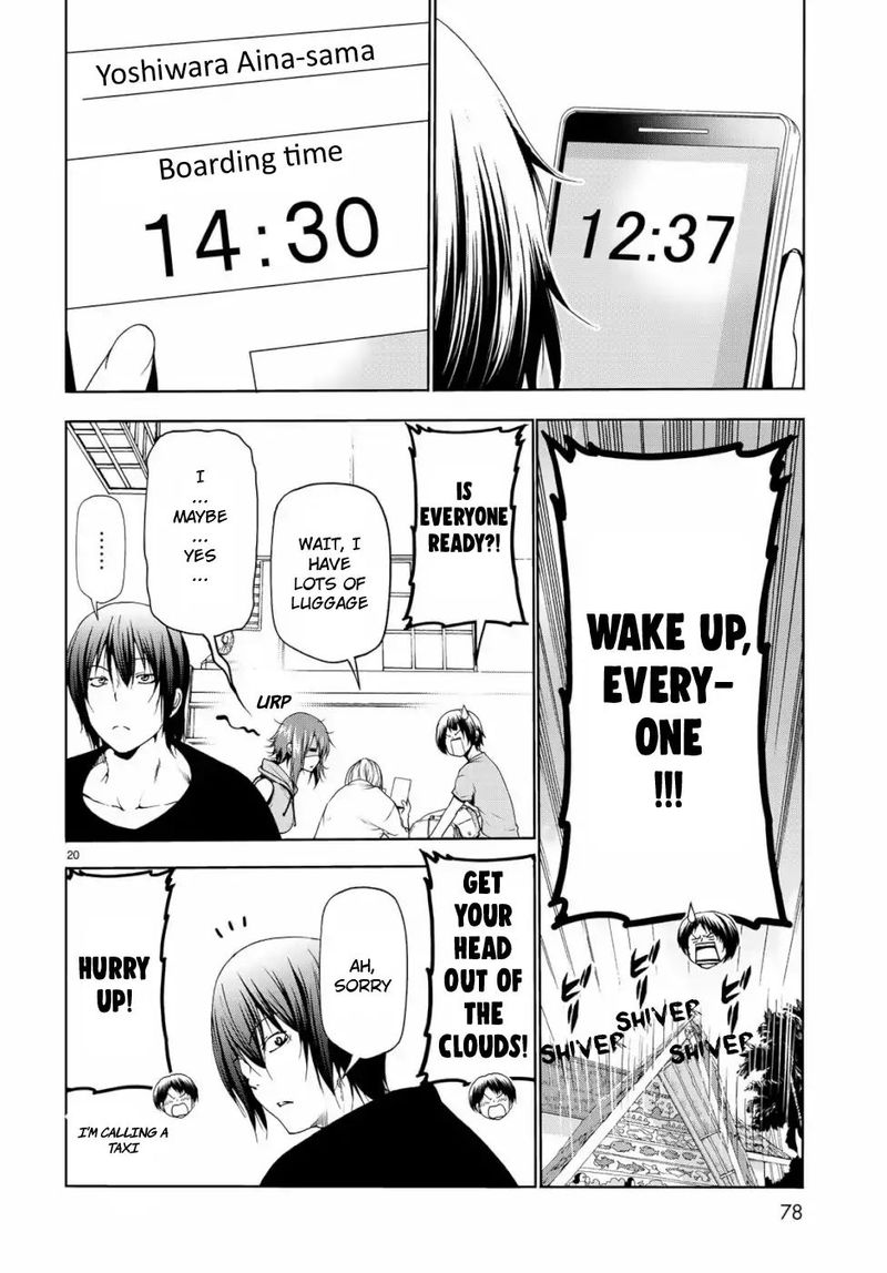 Grand Blue Manga Chapter 57 page 20 - Mom scene