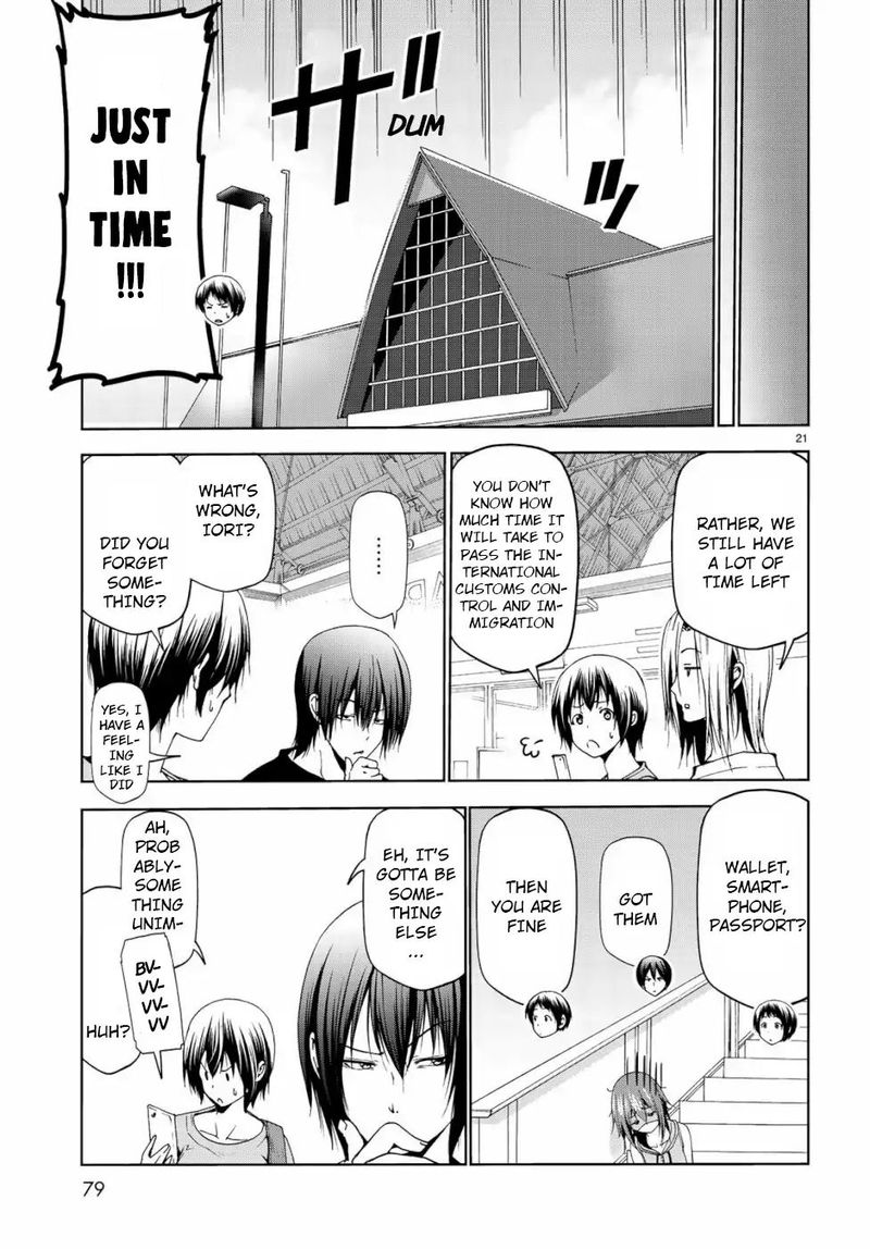 Grand Blue Manga Chapter 57 page 21 - Mom scene