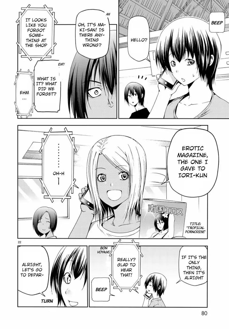 Grand Blue Manga Chapter 57 page 22 - Mom scene