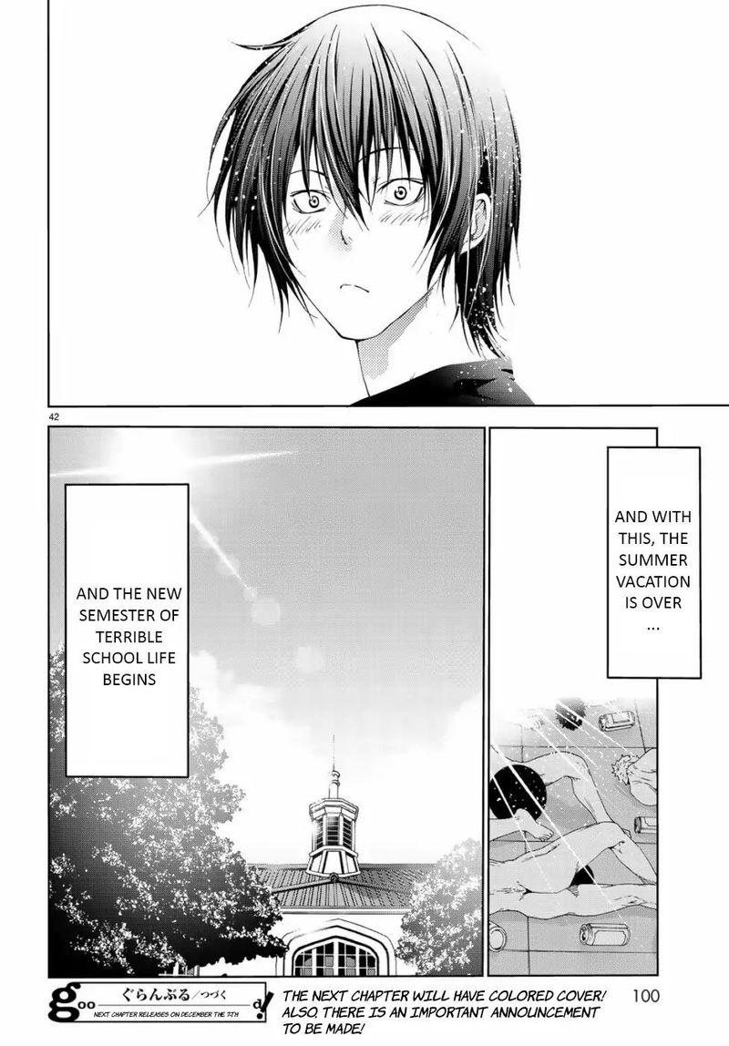 Grand Blue Manga Chapter 57 page 40 - Mom scene