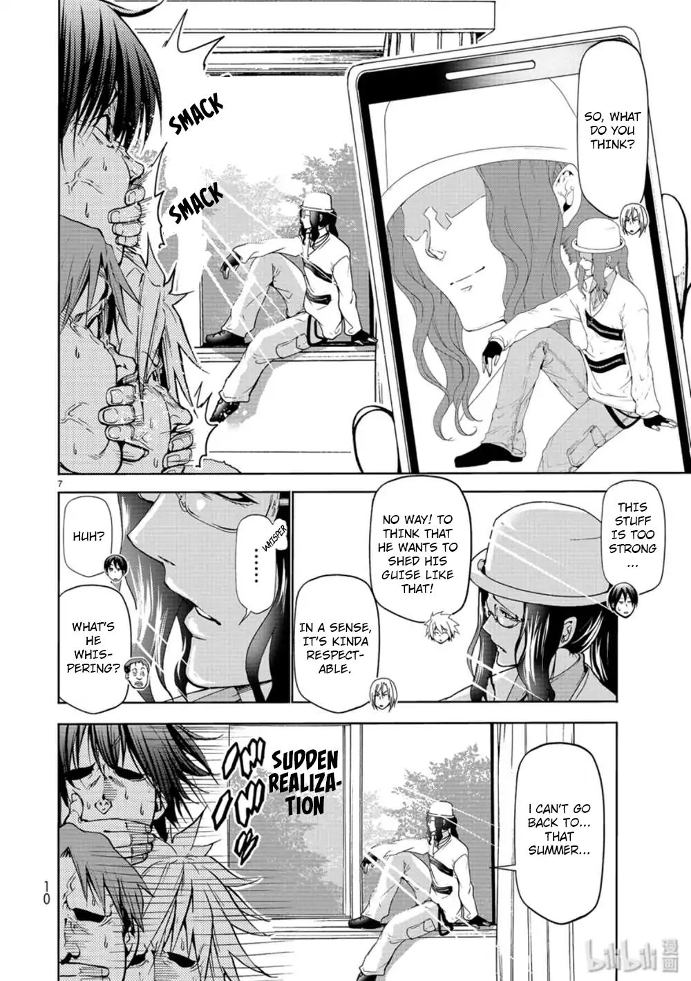 Grand Blue Manga Chapter 58 page 7 - Back to School scene