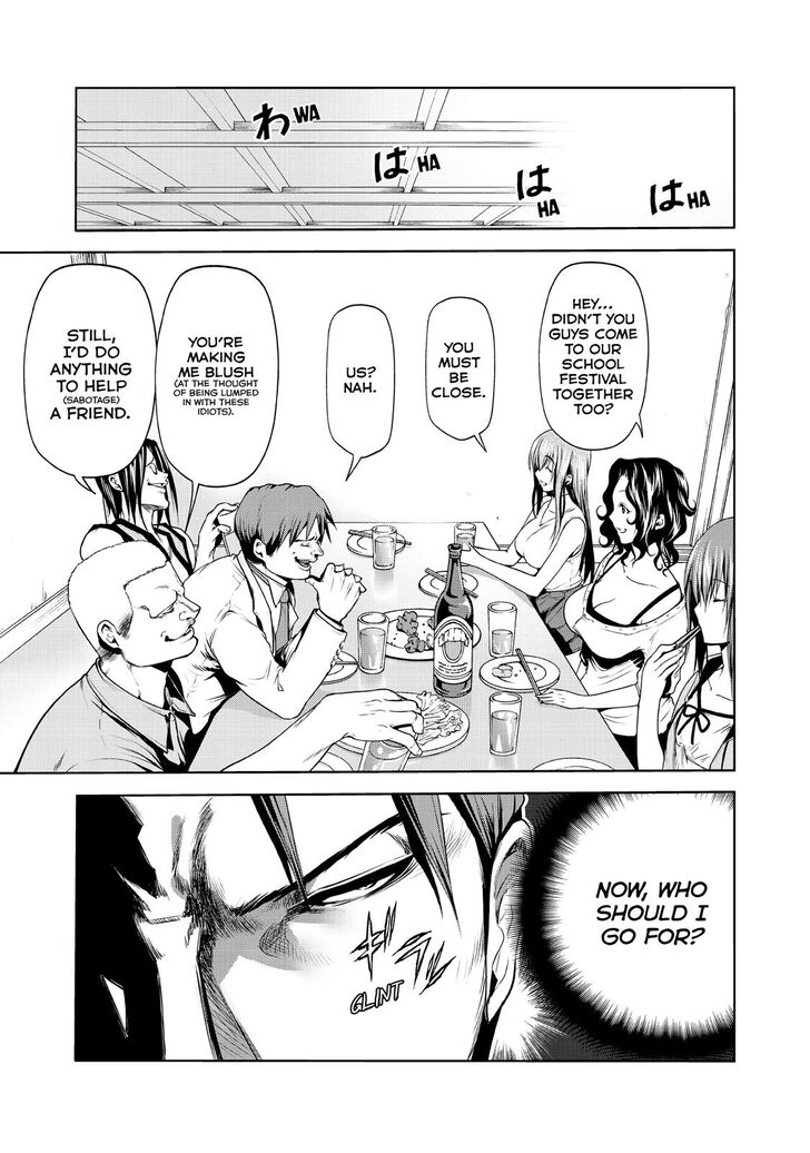Grand Blue Manga Chapter 59 page 14 - Mixer: Round Two scene