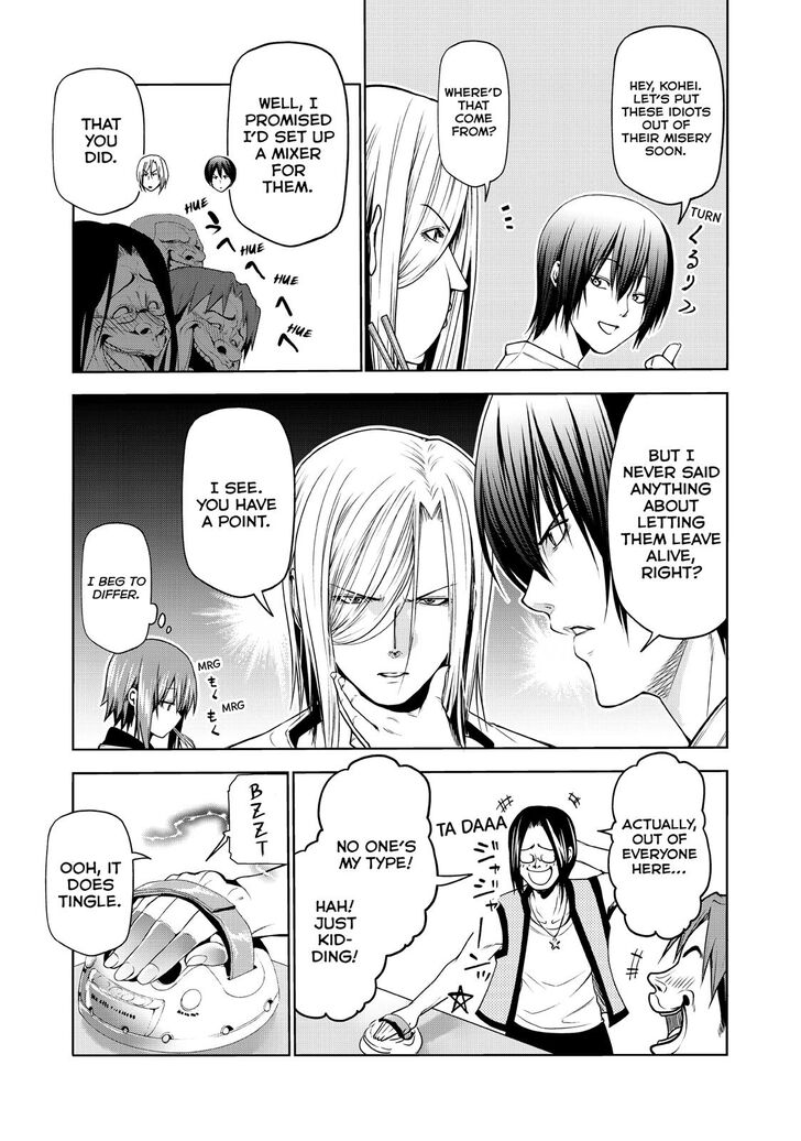 Grand Blue Manga Chapter 59 page 34 - Mixer: Round Two scene