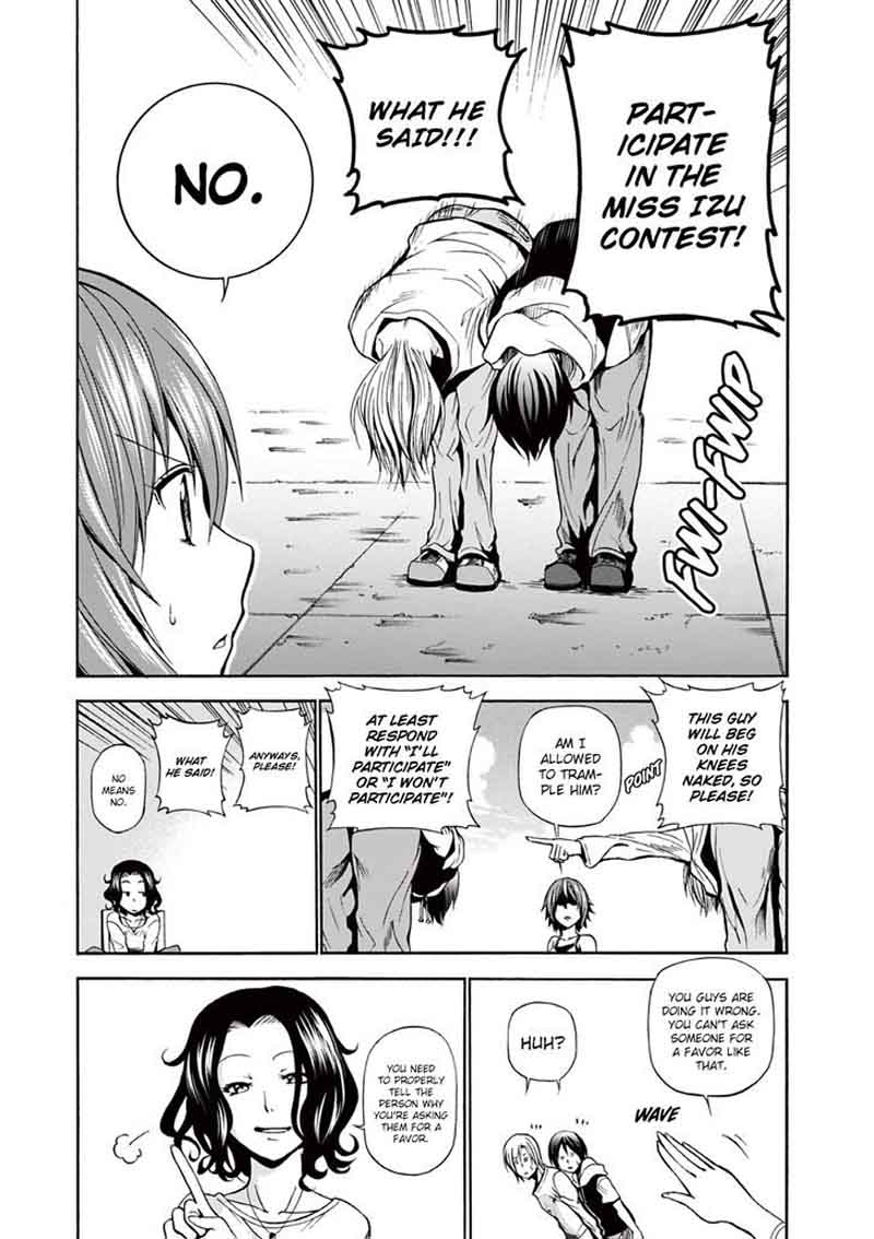 Grand Blue Manga Chapter 6 page 25 - An Older Girl scene