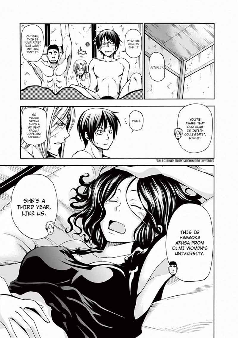Grand Blue Manga Chapter 6 page 3 - An Older Girl scene