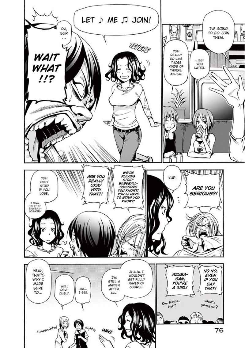 Grand Blue Manga Chapter 6 page 30 - An Older Girl scene