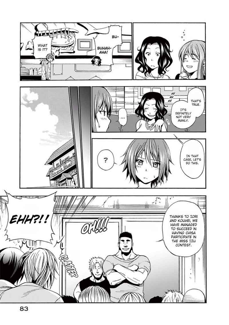 Grand Blue Manga Chapter 6 page 37 - An Older Girl scene