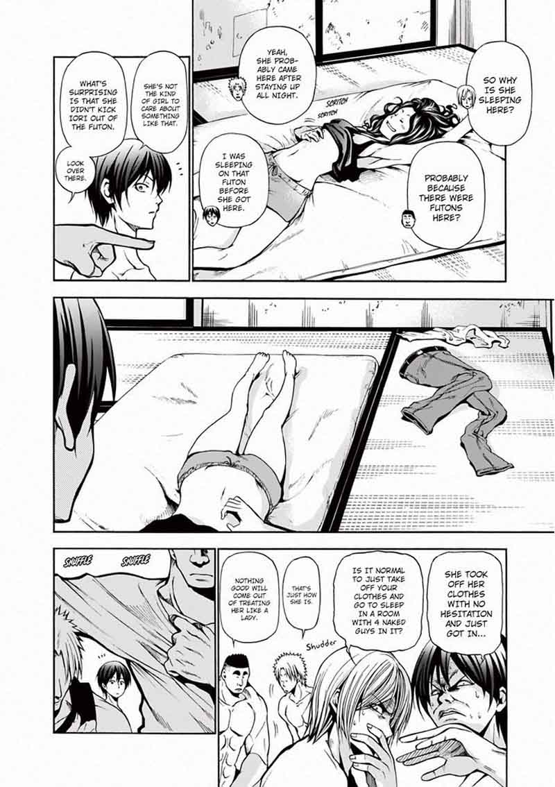 Grand Blue Manga Chapter 6 page 4 - An Older Girl scene