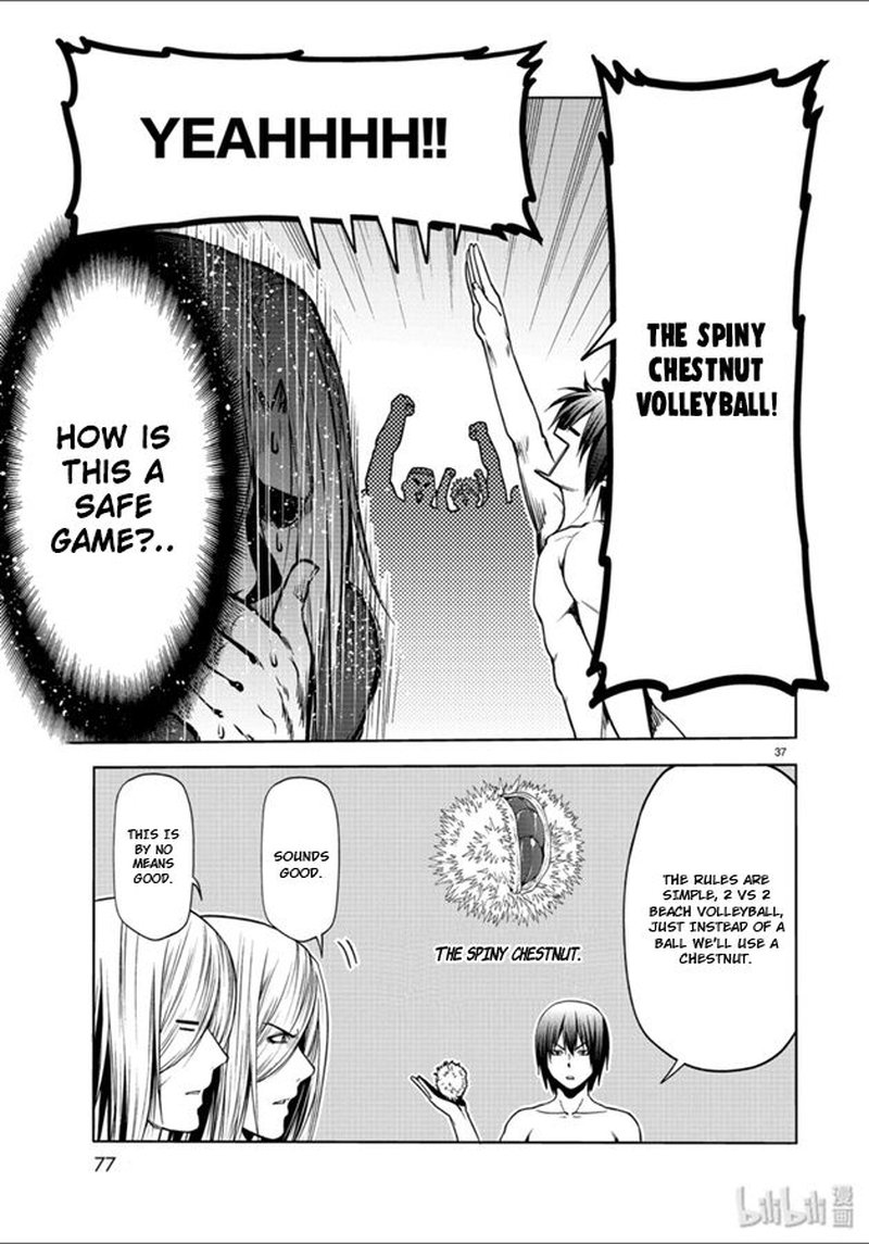 Grand Blue Manga Chapter 60 page 37 - Chestnut Picking scene