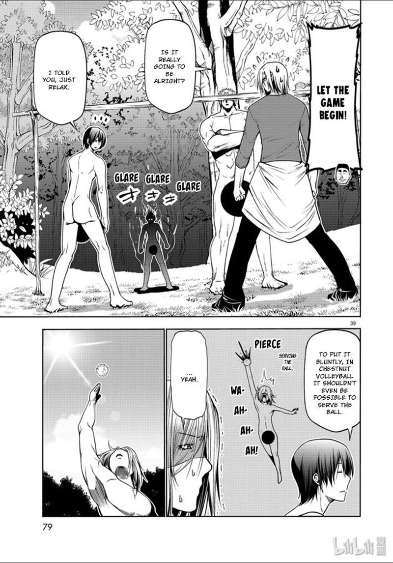 Grand Blue Manga Chapter 60 page 39 - Chestnut Picking scene