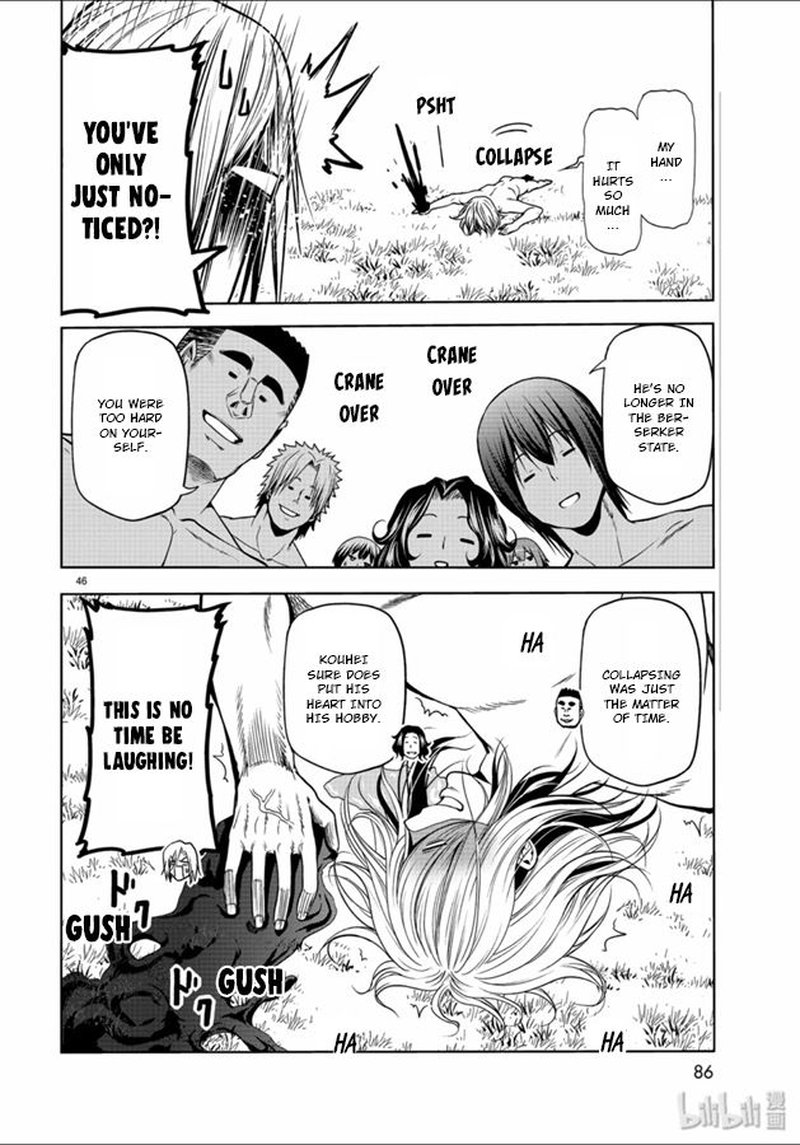 Grand Blue Manga Chapter 60 page 46 - Chestnut Picking scene