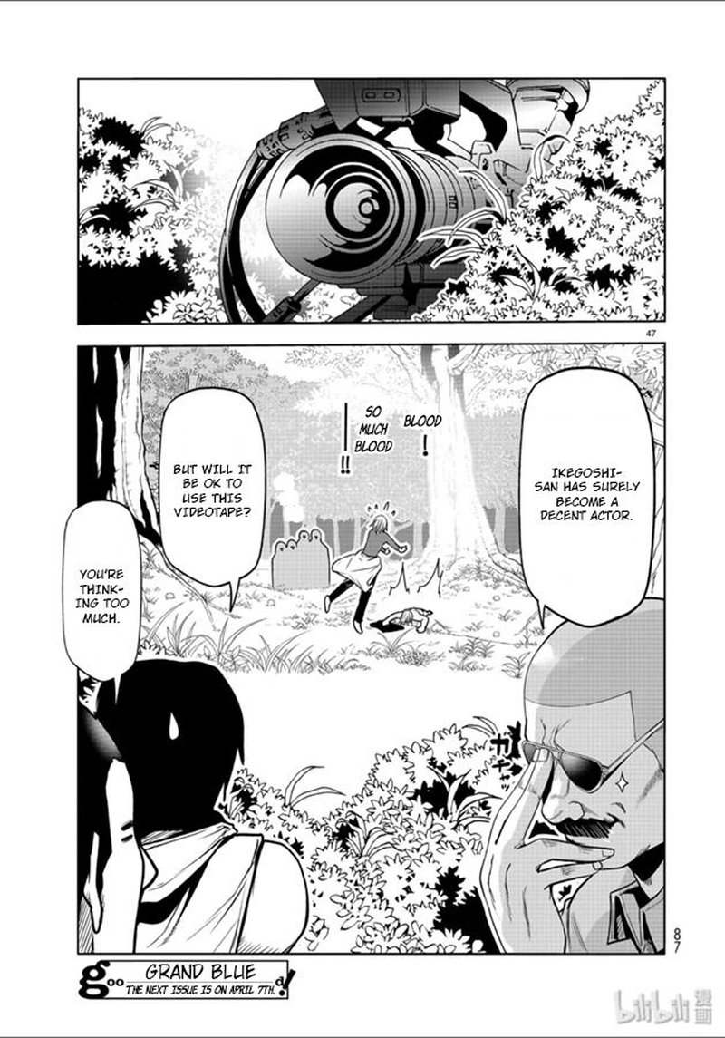 Grand Blue Manga Chapter 60 page 47 - Chestnut Picking scene