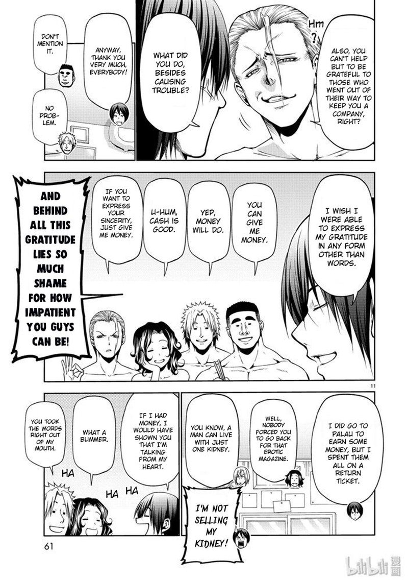 Grand Blue Manga Chapter 61 page 11 - Lottery scene