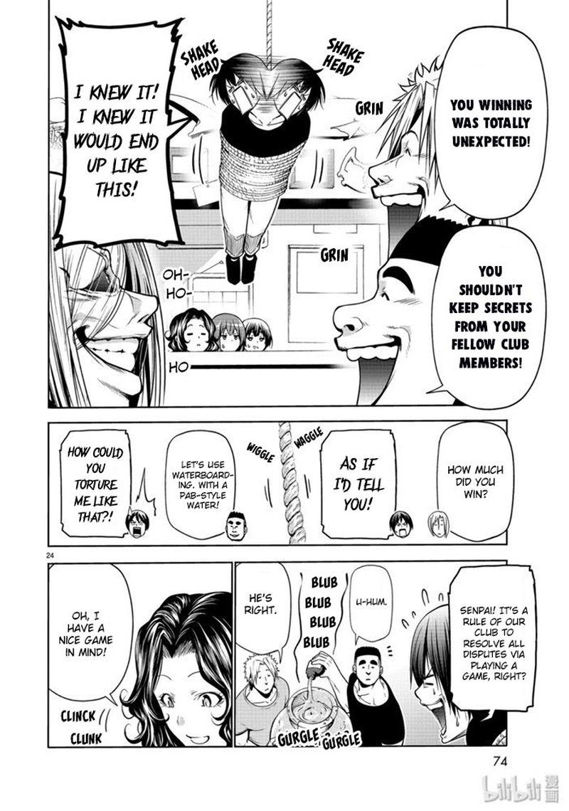 Grand Blue Manga Chapter 61 page 24 - Lottery scene