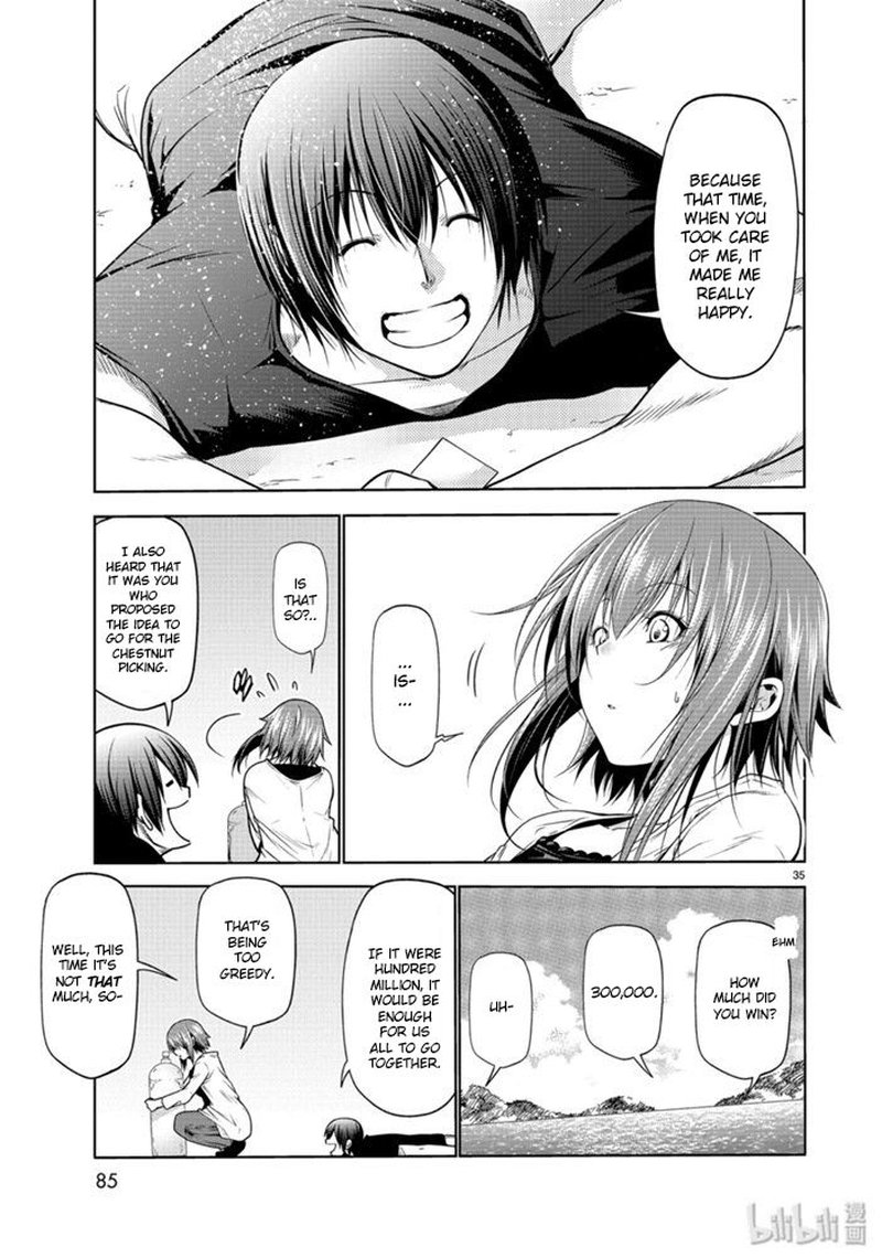 Grand Blue Manga Chapter 61 page 35 - Lottery scene
