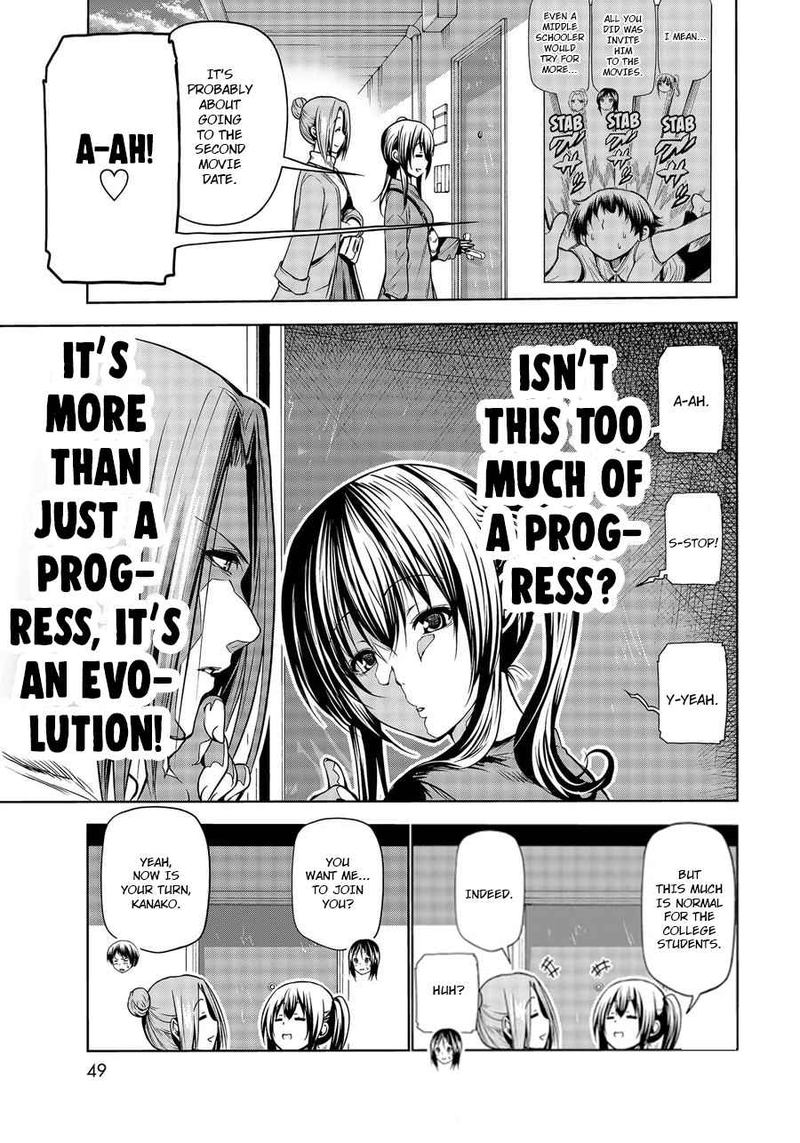 Grand Blue Manga Chapter 62 page 17 - War Council scene