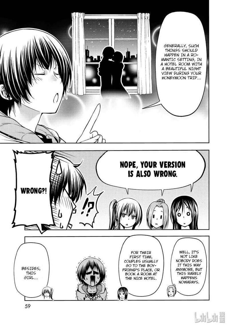 Grand Blue Manga Chapter 62 page 27 - War Council scene