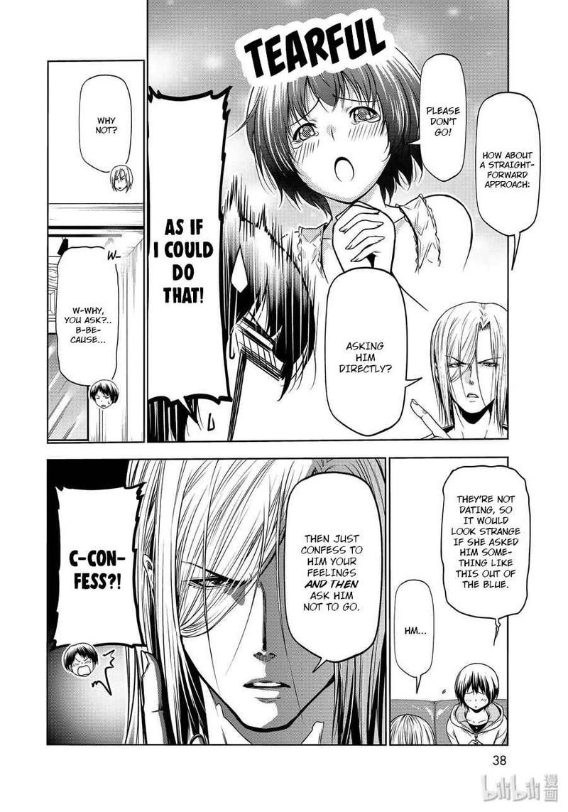 Grand Blue Manga Chapter 62 page 6 - War Council scene