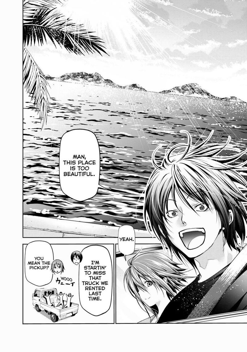 Grand Blue Manga Chapter 63 page 10 - Okinawa Relanding scene