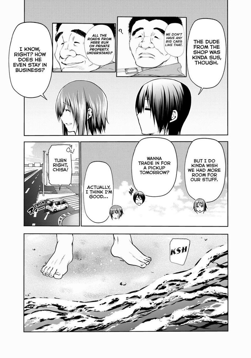 Grand Blue Manga Chapter 63 page 11 - Okinawa Relanding scene