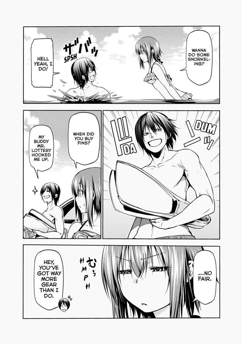 Grand Blue Manga Chapter 63 page 15 - Okinawa Relanding scene