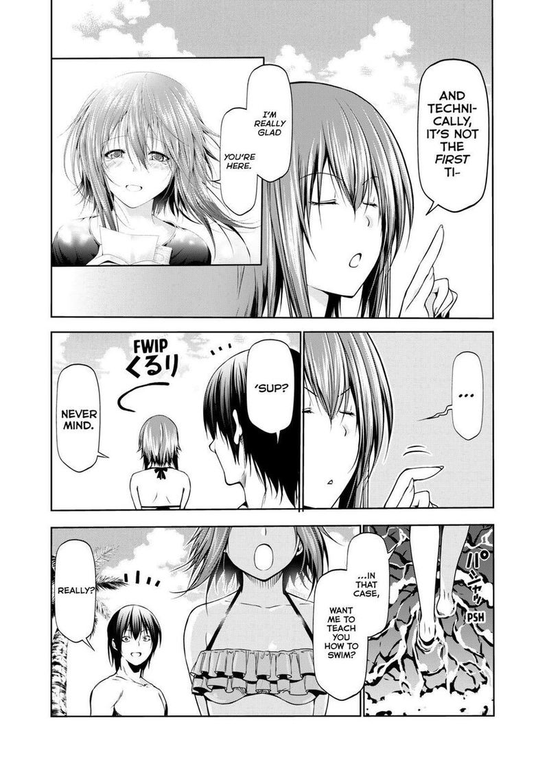 Grand Blue Manga Chapter 63 page 18 - Okinawa Relanding scene