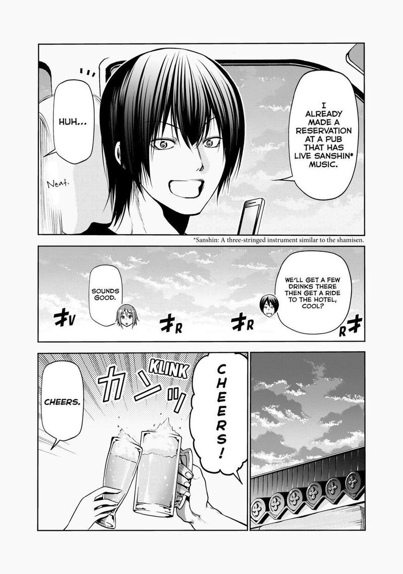 Grand Blue Manga Chapter 63 page 23 - Okinawa Relanding scene