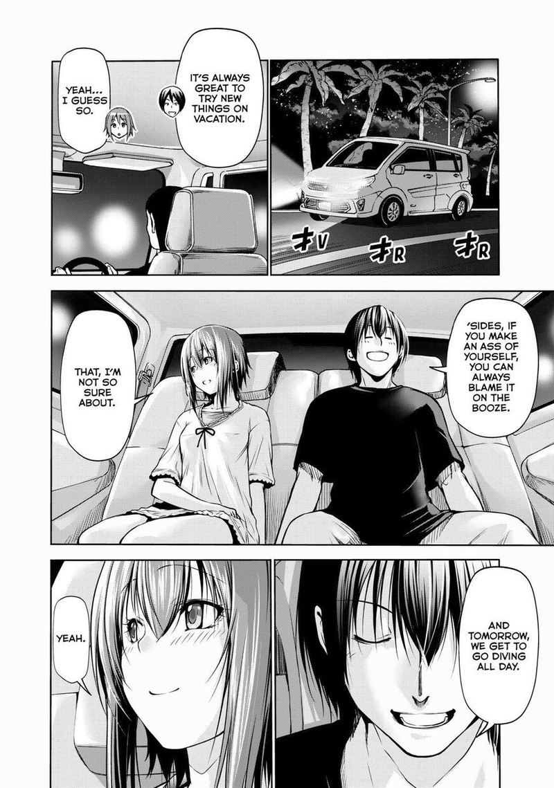 Grand Blue Manga Chapter 63 page 28 - Okinawa Relanding scene