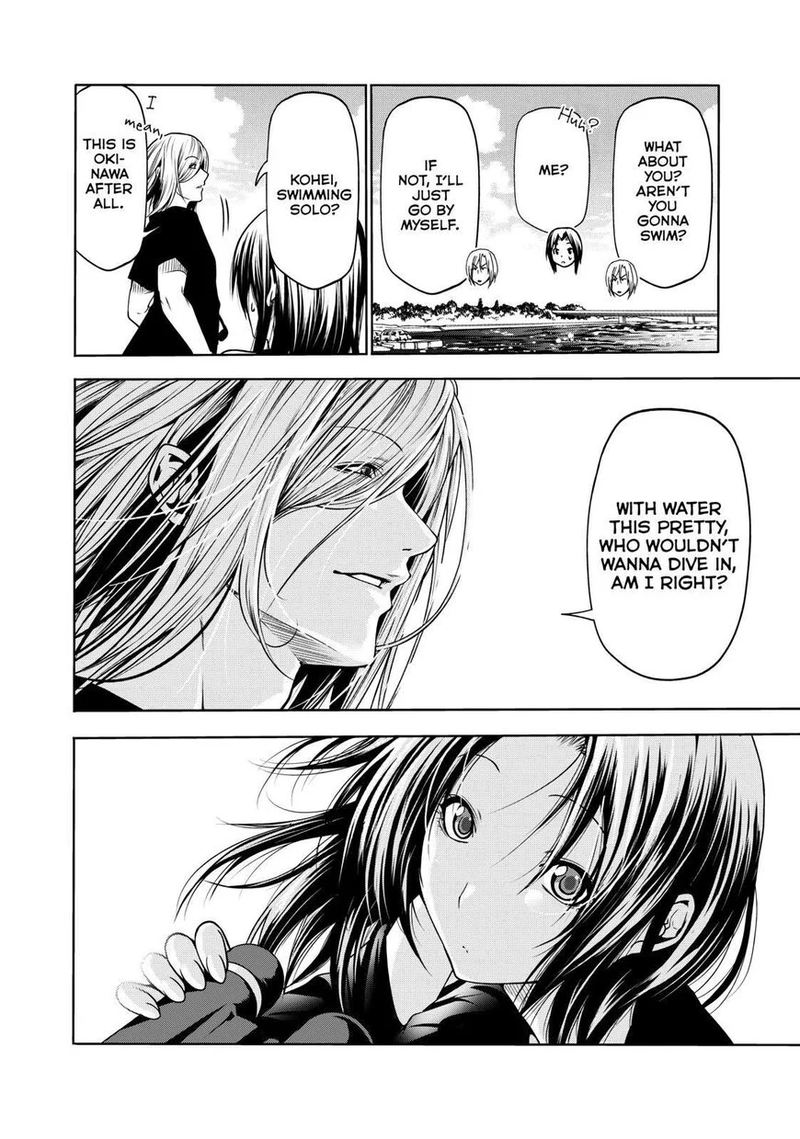 Grand Blue Manga Chapter 64 page 28 - Okinawa Relanding: Behind the Scenes scene