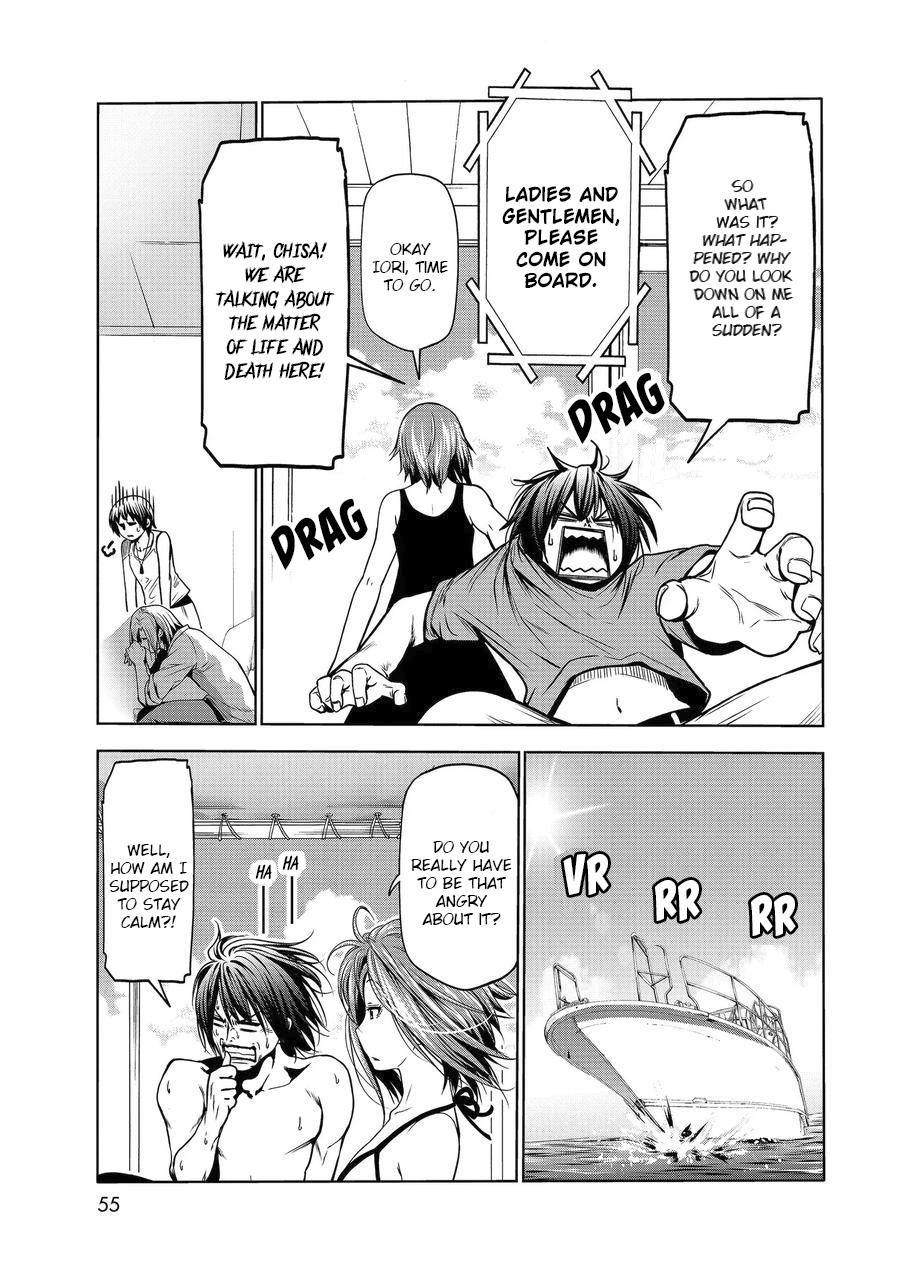 Grand Blue Manga Chapter 65 page 13 - Day Two of Chaos scene