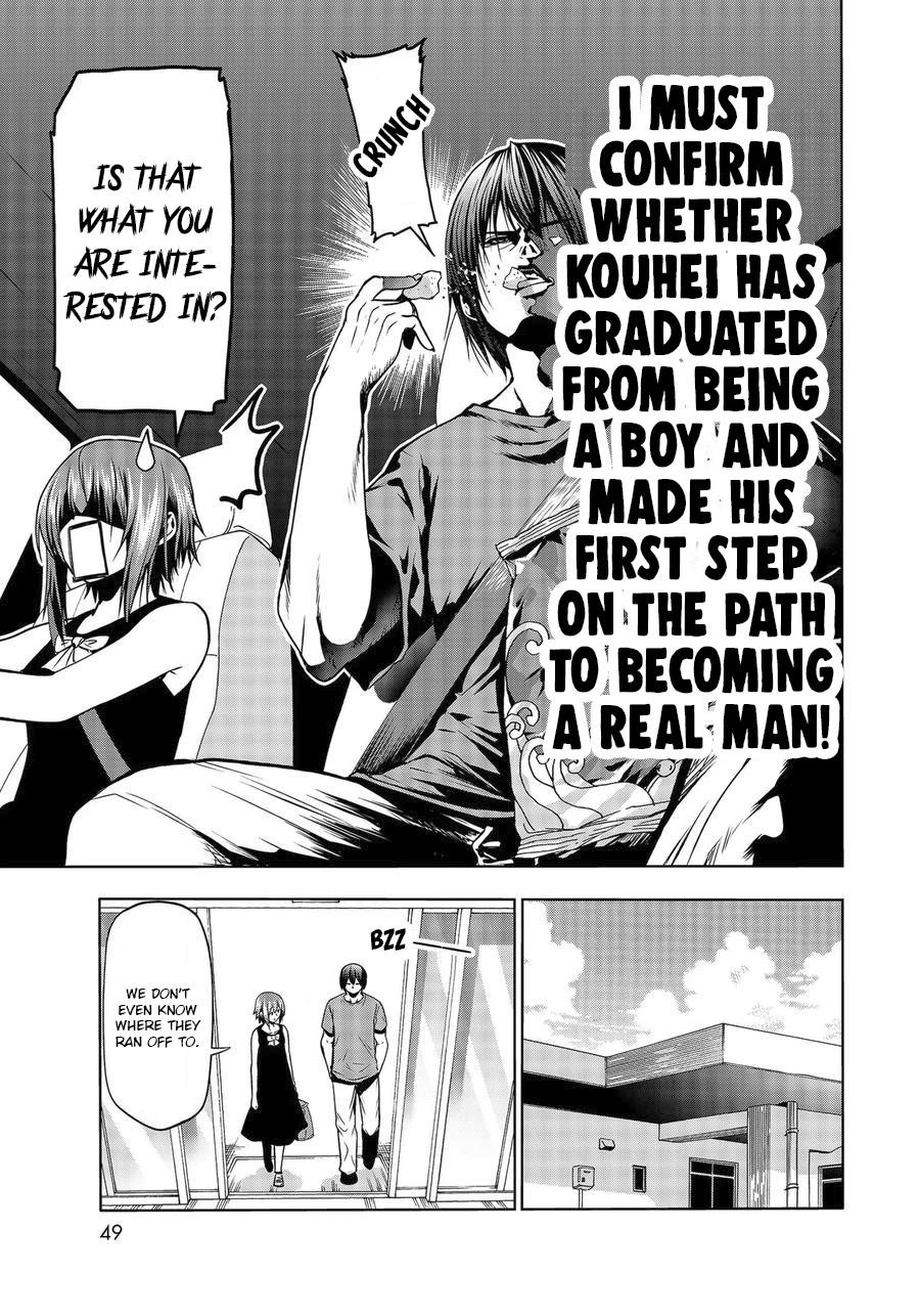 Grand Blue Manga Chapter 65 page 7 - Day Two of Chaos scene