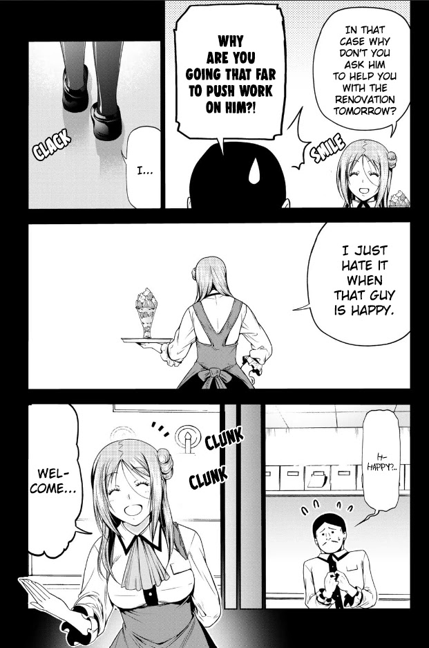 Grand Blue Manga Chapter 66 page 10 - Sakurako's Journey scene