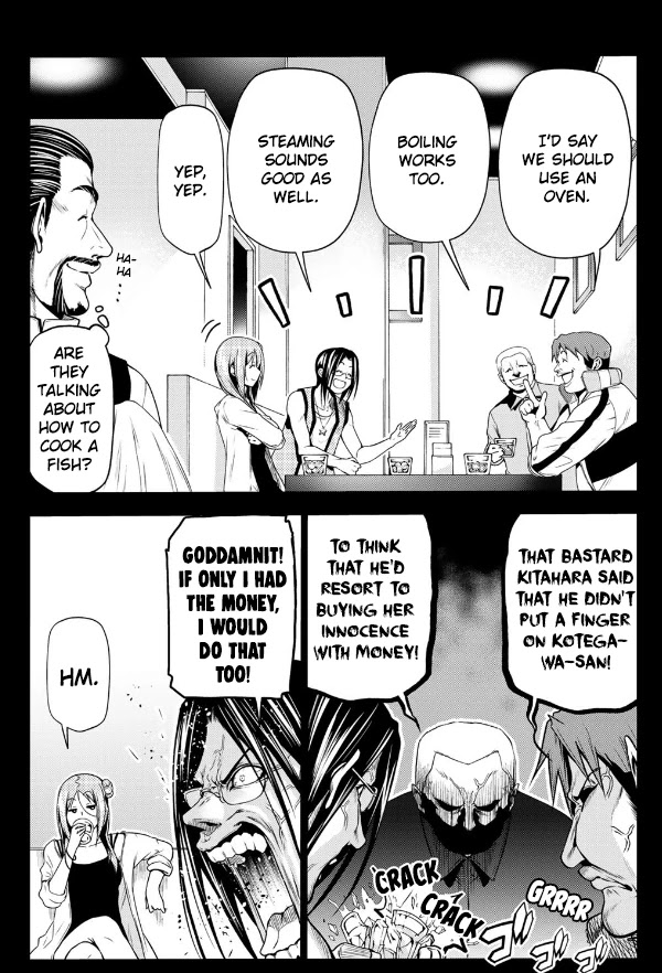 Grand Blue Manga Chapter 66 page 14 - Sakurako's Journey scene