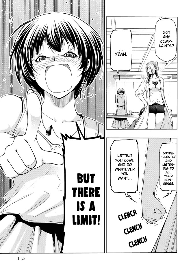 Grand Blue Manga Chapter 66 page 48 - Sakurako's Journey scene