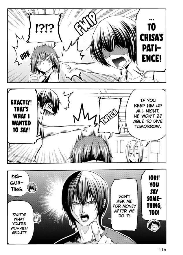 Grand Blue Manga Chapter 66 page 49 - Sakurako's Journey scene