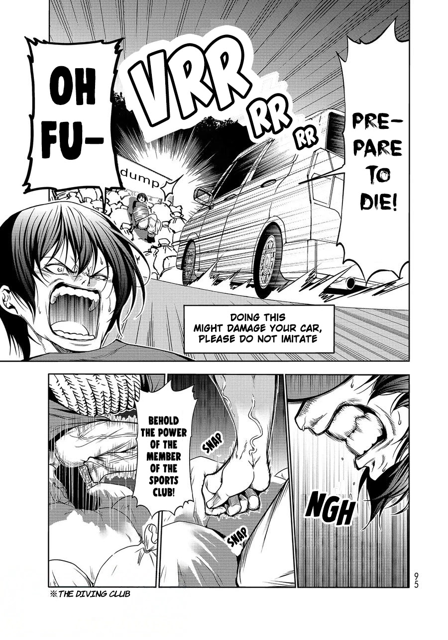 Grand Blue Manga Chapter 67 page 11 - SHIT! scene