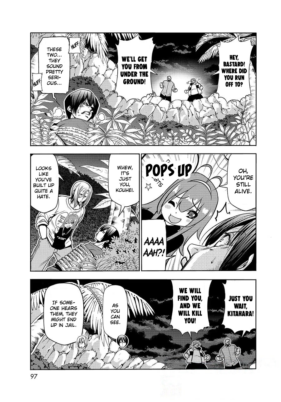 Grand Blue Manga Chapter 67 page 13 - SHIT! scene