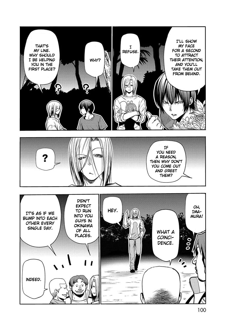 Grand Blue Manga Chapter 67 page 16 - SHIT! scene