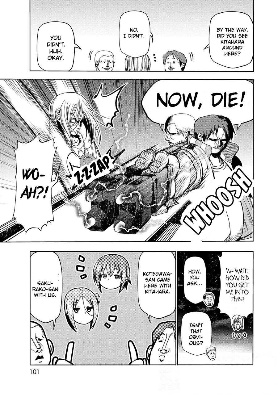 Grand Blue Manga Chapter 67 page 17 - SHIT! scene