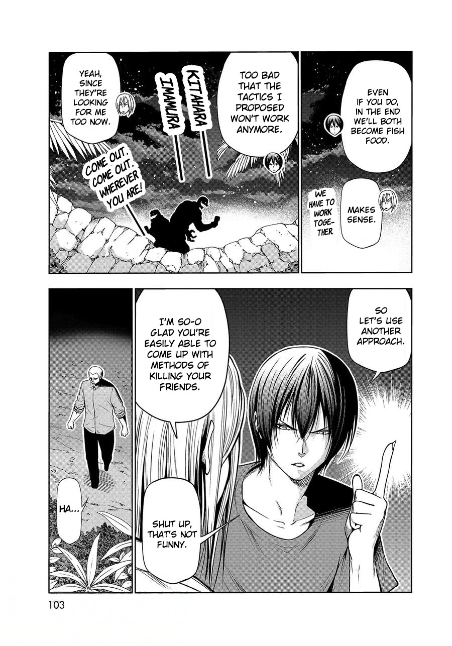Grand Blue Manga Chapter 67 page 19 - SHIT! scene