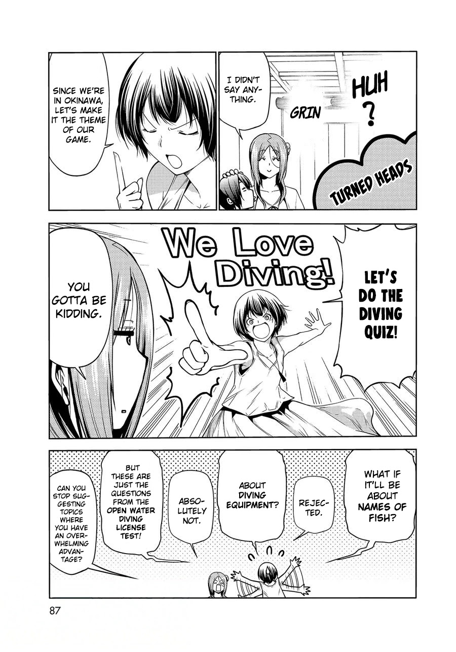 Grand Blue Manga Chapter 67 page 3 - SHIT! scene
