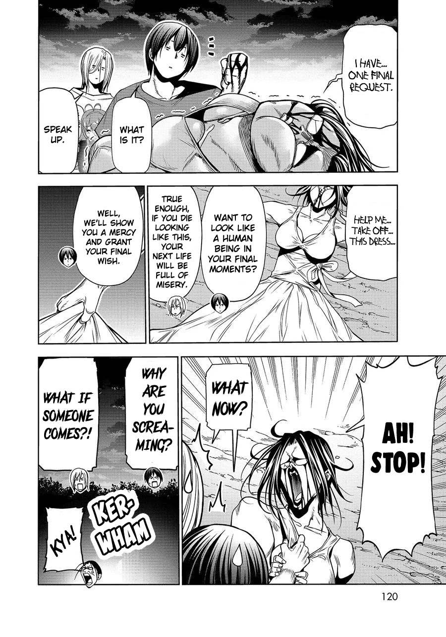 Grand Blue Manga Chapter 67 page 35 - SHIT! scene