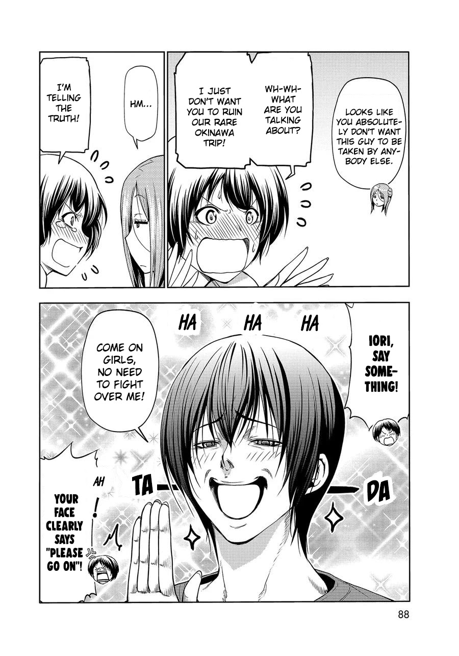 Grand Blue Manga Chapter 67 page 4 - SHIT! scene