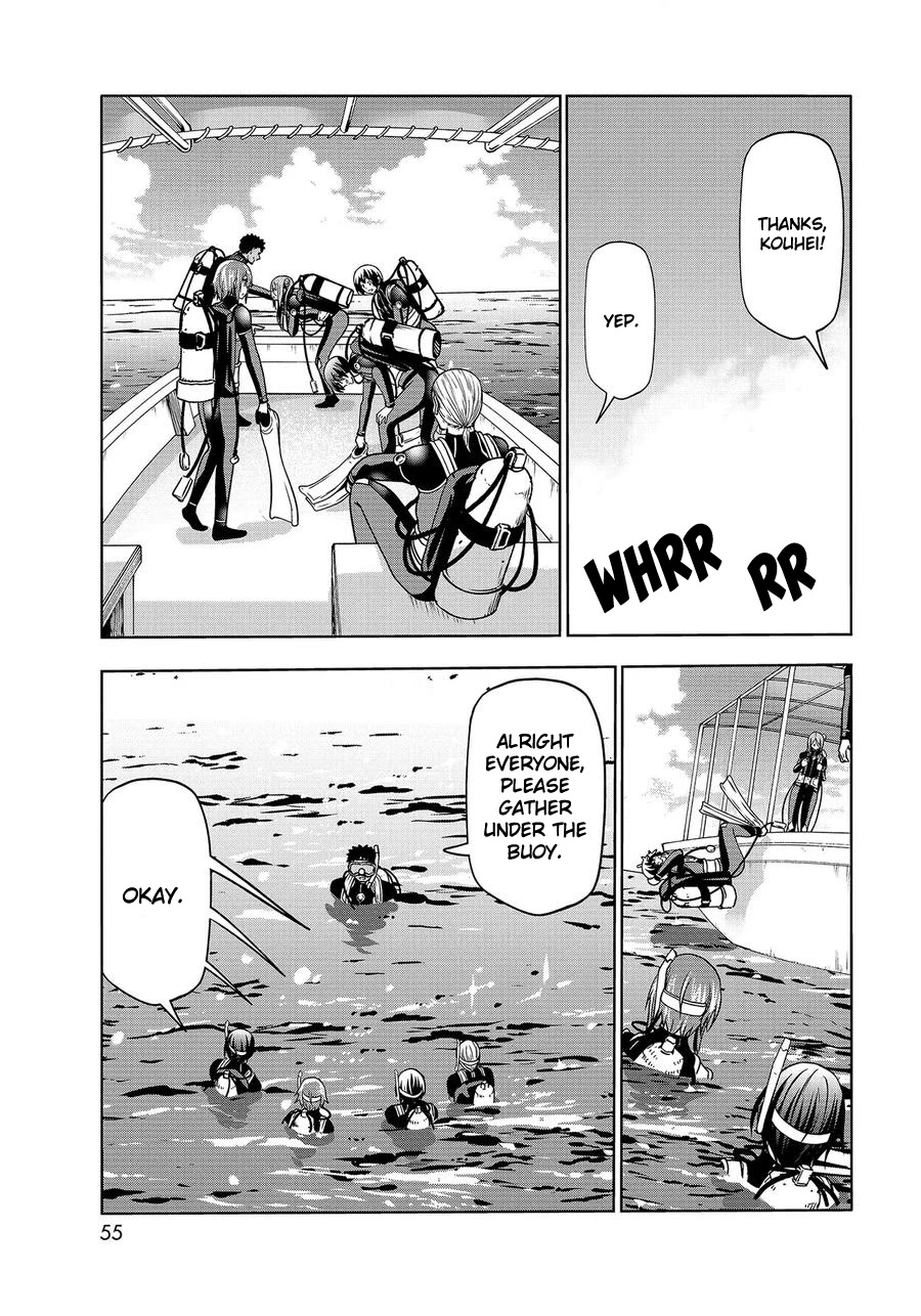 Grand Blue Manga Chapter 68 page 17 - Mi Amor scene