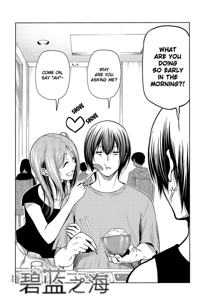 Grand Blue Manga Chapter 68 page 2 - Mi Amor scene
